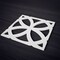 Ekena Millwork Medium Daventry Decorative Fretwork Wall Panels in Architectural PVC, 15 3/8"W x 15 3/8"H x 3/8"T WALP16X16DVN - alternate 3